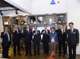 (左起) Panasonic Eco Solutions (HK) Ltd.董事總經理内山茂浩先生、Panasonic Eco Solutions Company事業部主管小早川益律先生、Panasonic Corporation中國及東北亞總代表大澤英俊先生、信興集團副主席蒙德揚先生、日本駐港總領事野田仁先生、信興電器貿易有限公司董事蒙倩兒小姐、松下電器(中國)有限公司董事局成員山本晃弘先生及Panasonic Eco Solutions Company常務役員四方哲郎先生上台祝酒，恭賀Living Station by Panasonic隆重開幕。